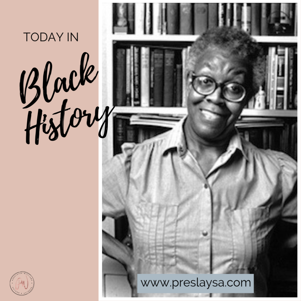 Black Writers - Gwendolyn Brooks