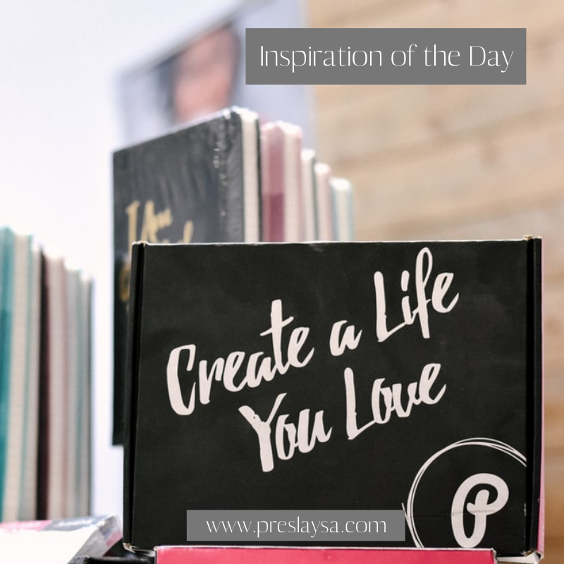 Image that says Create a Life You Love
