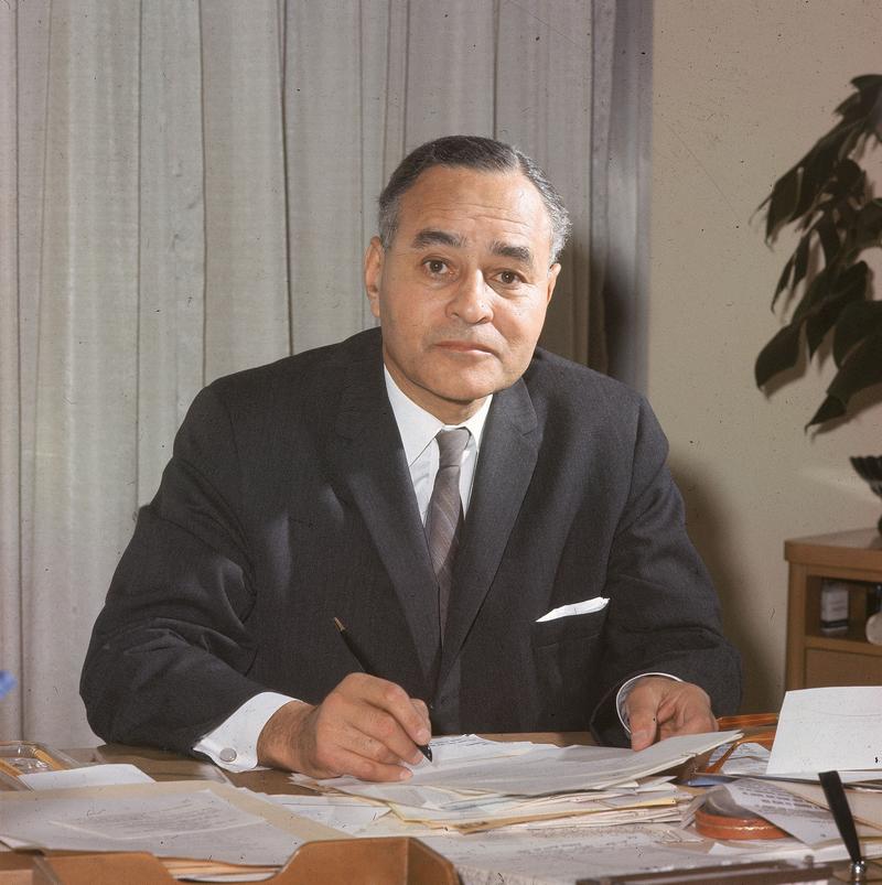 Ralph Bunche - first Black person to win the Nobel Prize